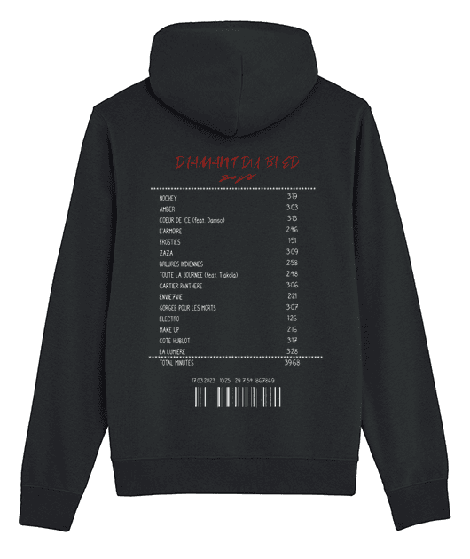 SWEATSHIRT RECEIPT ZOLA