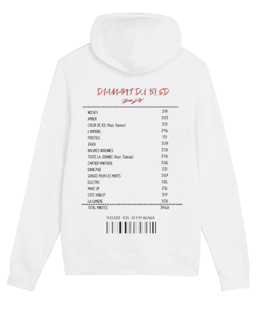 SWEATSHIRT RECEIPT ZOLA