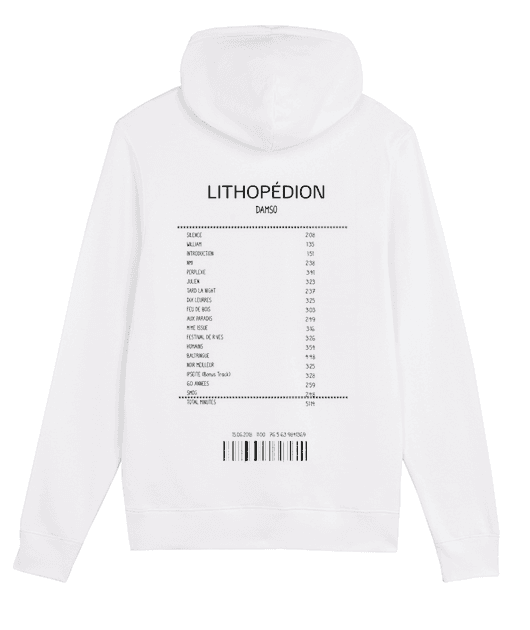 SWEATSHIRT RECEIPT DAMSO