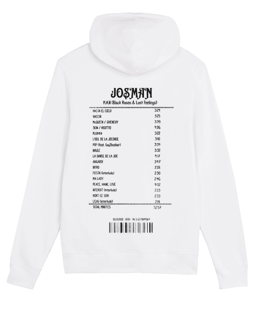 SWEATSHIRT RECEIPT JOSMAN
