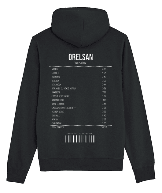 SWEATSHIRT RECEIPT ORELSAN (CIVILISATION)