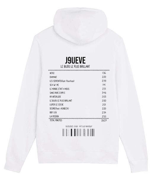 SWEATSHIRT RECEIPT J9UEVE (LE BIJOU LE PLUS BRILLANT)