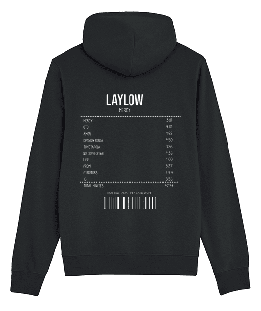 SWEATSHIRT RECEIPT LAYLOW (MERCY)
