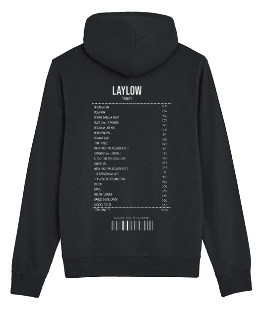 SWEATSHIRT RECEIPT LAYLOW (TRINTY)