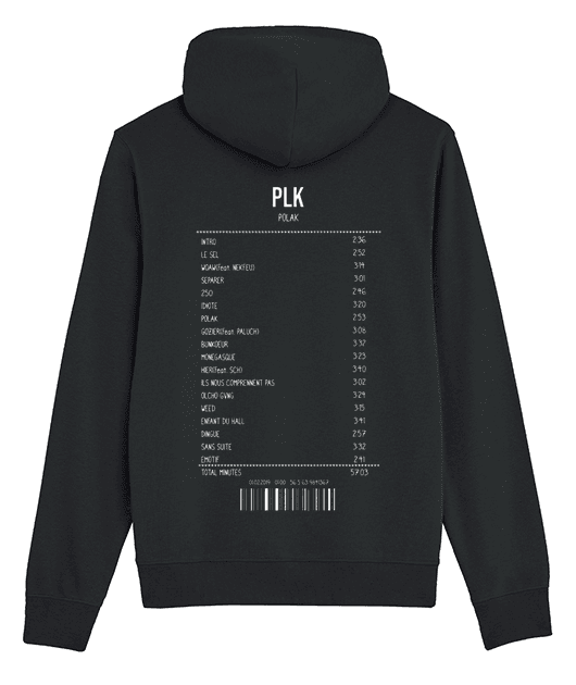SWEATSHIRT RECEIPT PLK (POLAK)