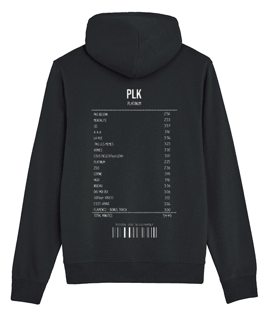 SWEATSHIRT RECEIPT PLK (PLATINUM)